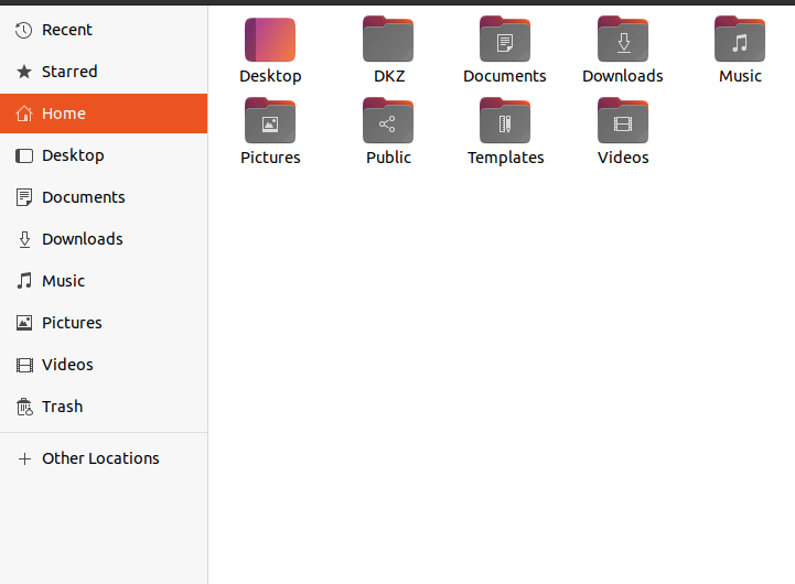 Расположение проекта  в файловой системе Ubuntu